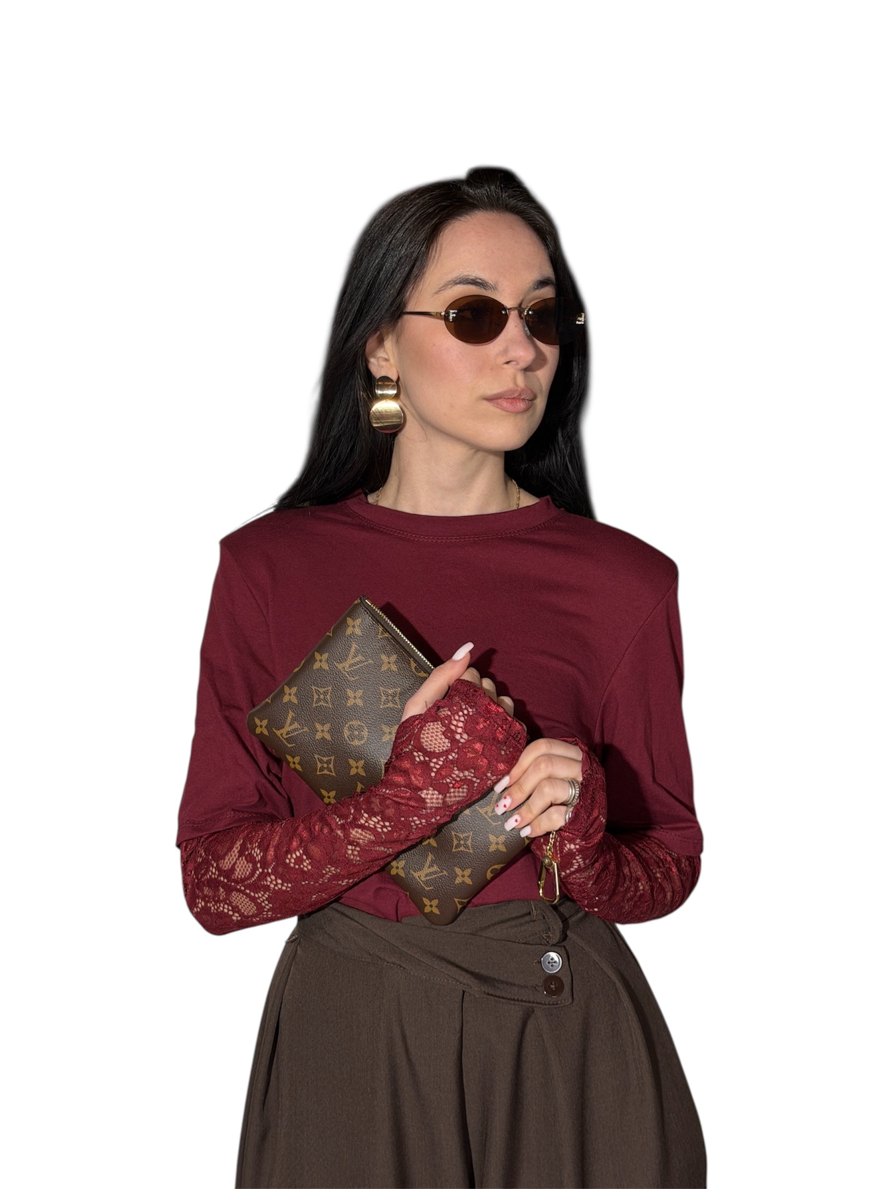 Maglia pizzo Raffina